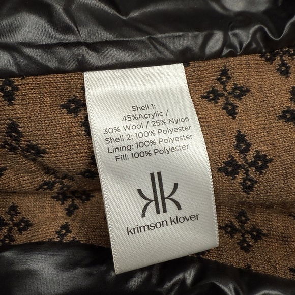 Krimson Klover Carving Insulated Skirt Black Scandigirl Ski Nordic Puffer NWT - Picture 7 of 7